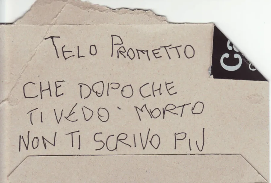 Esame delle lettere anonime